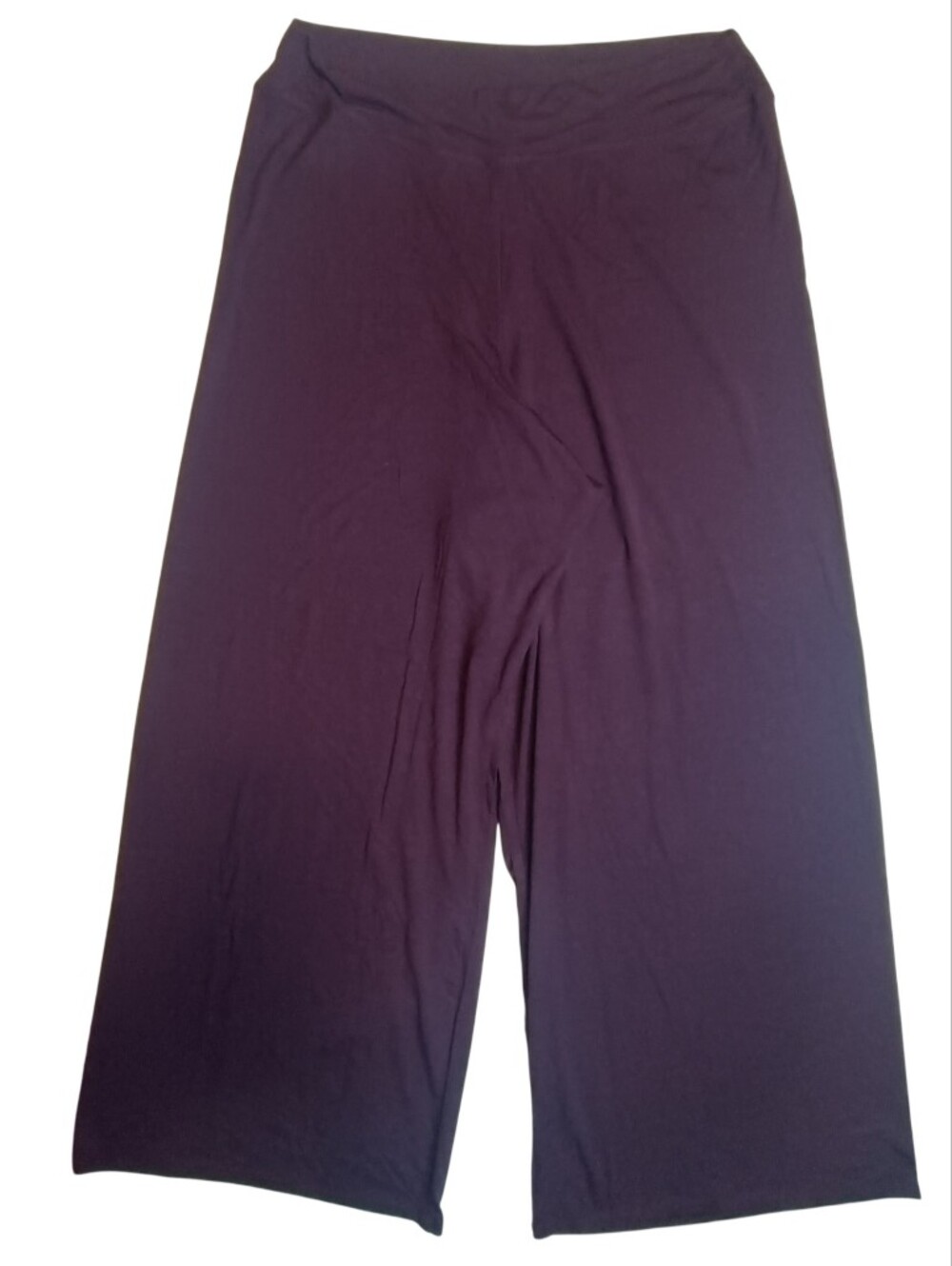 Victoria's Secret NWT Cupro Wide Leg Lounge Pants XL XXL Eggplant